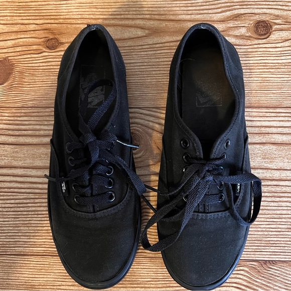 Vans Off the Wall Unisex TB9C Black Lace Up Low Top Skate Shoes Size M 5… - Picture 8 of 12